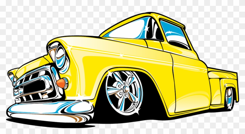 Lowrider Clipart At Getdrawings - Pickup Truck - Png Download #1062728