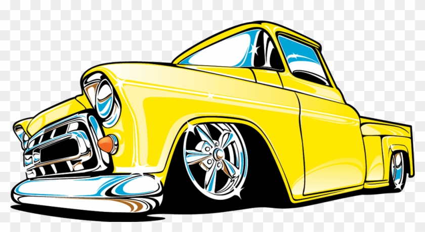 Lowrider Clipart At Getdrawings - Pickup Truck - Png Download