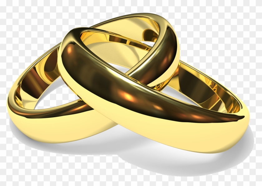 Transparent Wedding Rings - Transparent Background Wedding Rings Clipart - Png Download