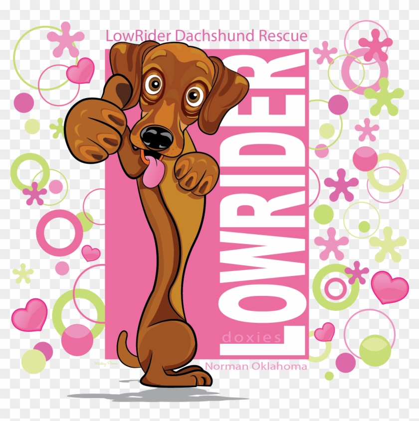 Dachshund Rescue Art Sample By Get'n Graphic Design - Dog Licks Clipart #1063119