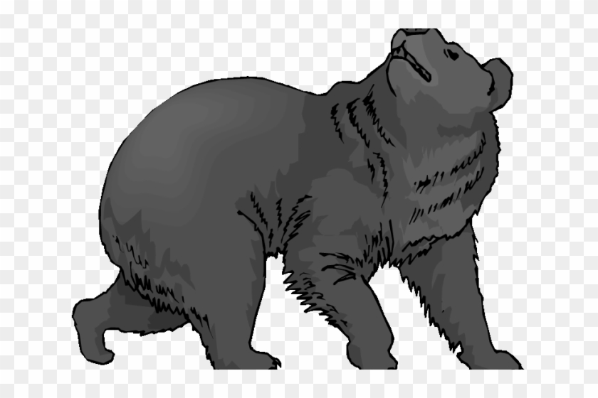 Black Bear Clipart Transparent - Transparent Bear Clip Art - Png Download