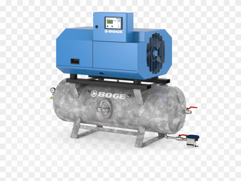 Piston Compressors Of The K Series Work With An Innovative, - Machine Tool Clipart
