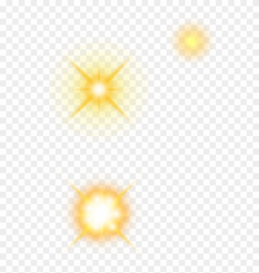 Glowing Png - Light Star Gold Png Clipart #1063508