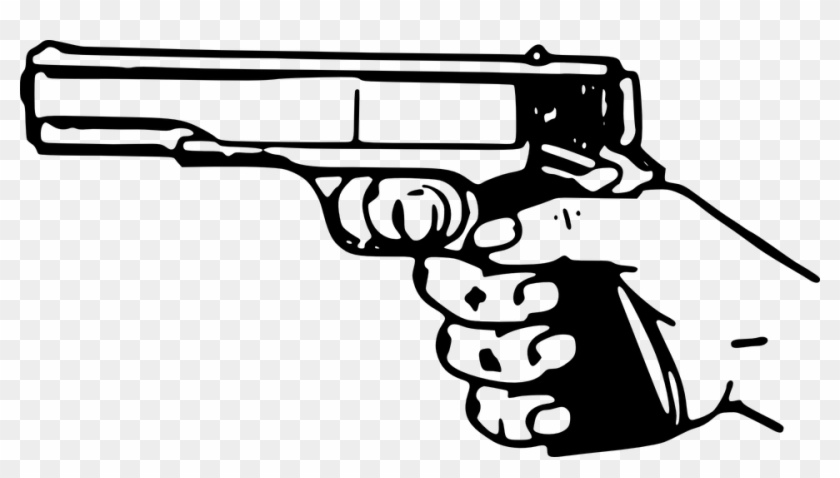 Connect - Discover - Share - - Gun Clipart - Png Download #1063531