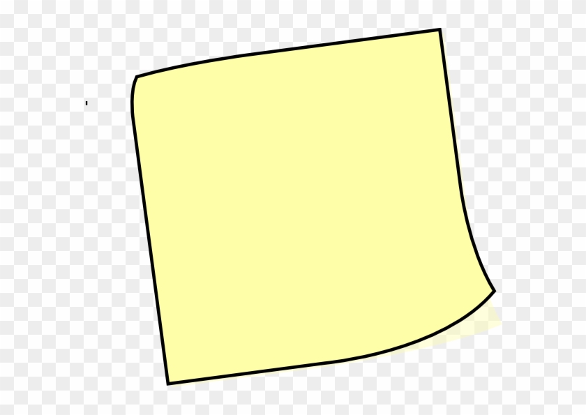 Sticky Note Cartoon Transparent Clipart #1063658