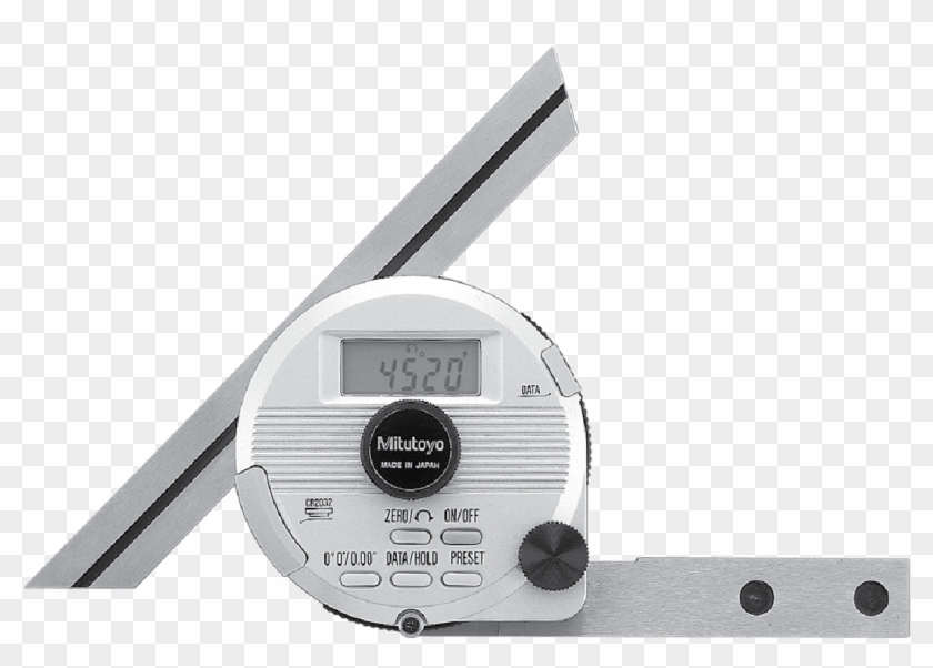Reference Gauge Digital Universal Protractor Mitutoyo - Mitutoyo Digital Angle Gauge Clipart