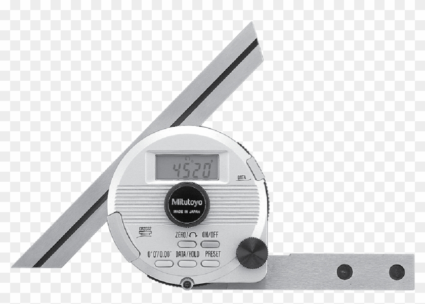 Reference Gauge Digital Universal Protractor Mitutoyo - Mitutoyo Digital Angle Gauge Clipart #1063855