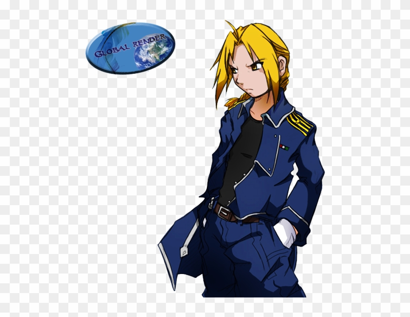 Edward Elric Cute Photo - Ed In Uniform Fma Clipart