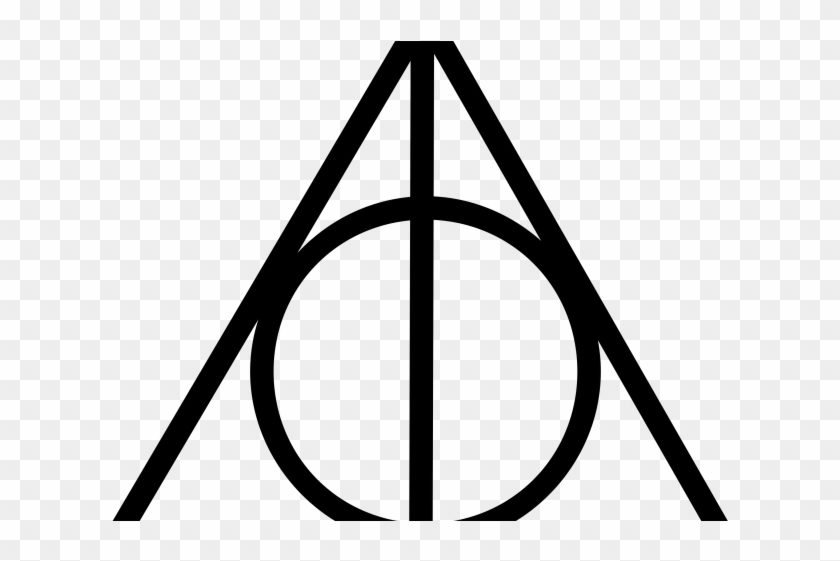Harry Potter Clipart Deathly Hallows - Deathly Hallows Transparent Background - Png Download