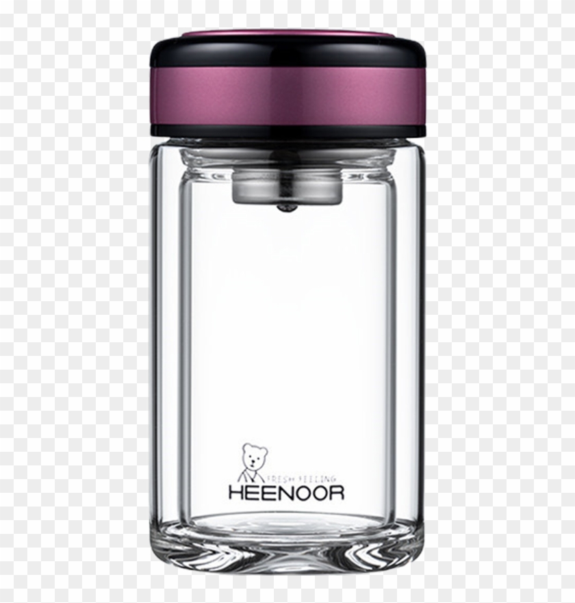 Hino Double Glass 220ml Office Cute Water Cup Ladies - Plastic Bottle Clipart