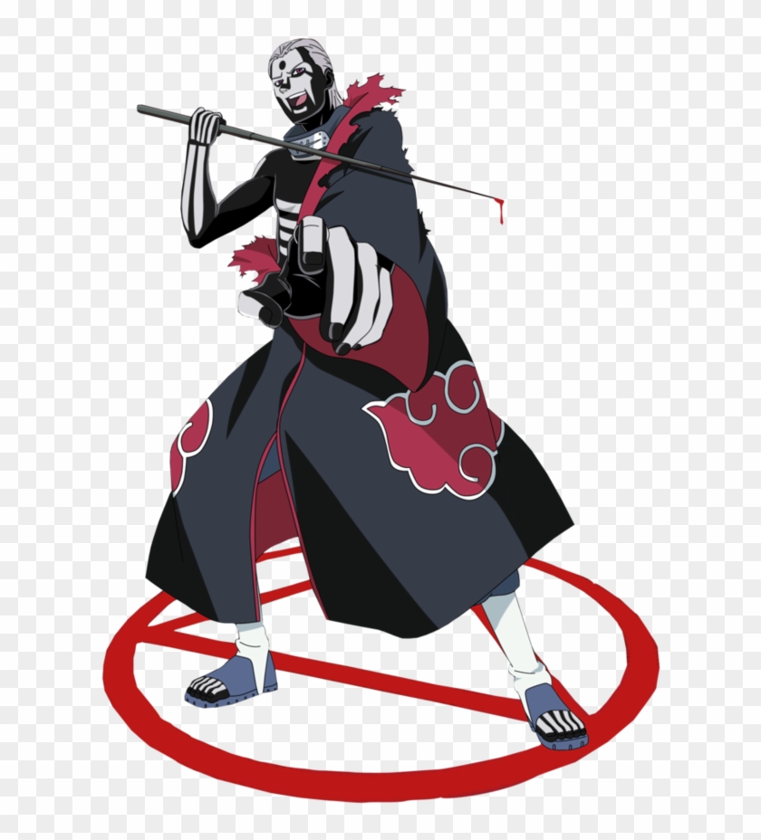 Curse Of Devil By Theimortal-d4qq1jn - Png Hidan Clipart