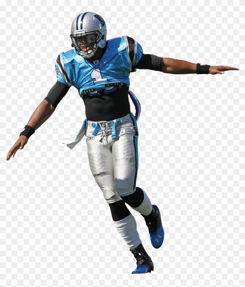 Iphone Plus Carolina Panthers - Cam Newton Cut Out Clipart #1064701