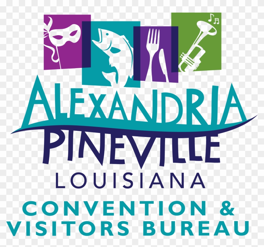 Logofinal Outlined Cvb , - Alexandria Pineville Cvb Clipart