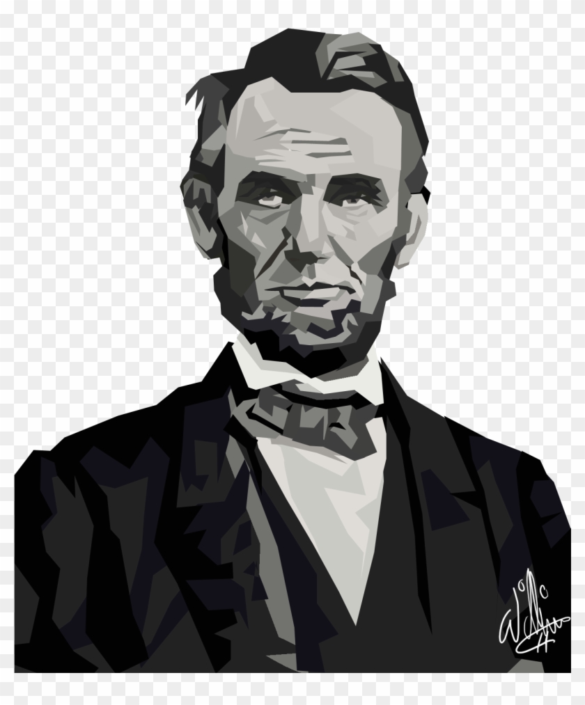Abraham Lincoln Vector Art American President - Motivation Clipart #1064803