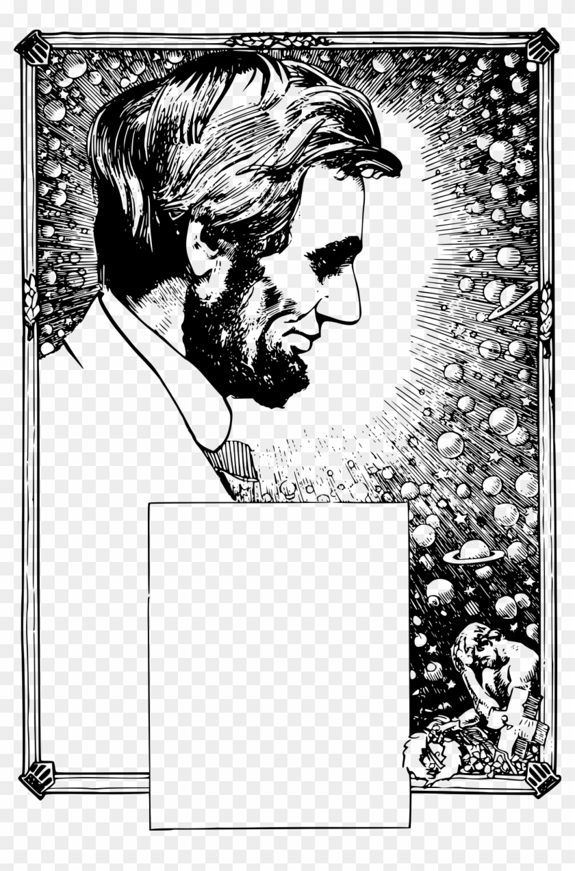 Banner Free Library Abe Frame Big Image Png - Sad Frame Png Clipart #1064914