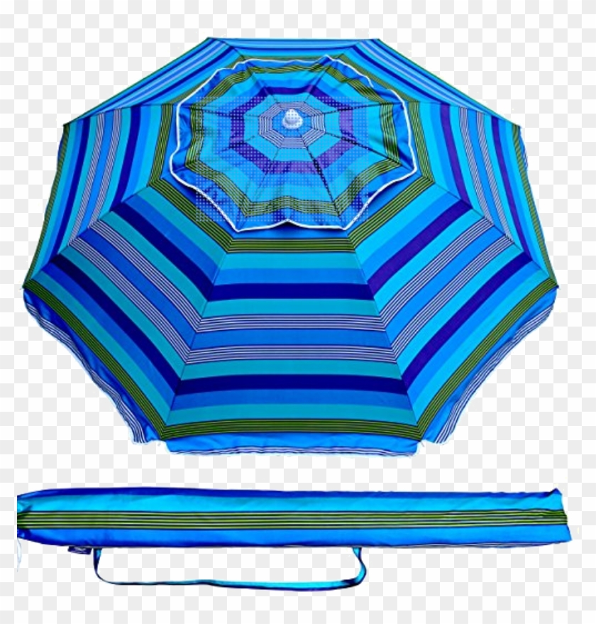 Beach Umbrella 1 X 1 Final - Umbrella Clipart #1064953