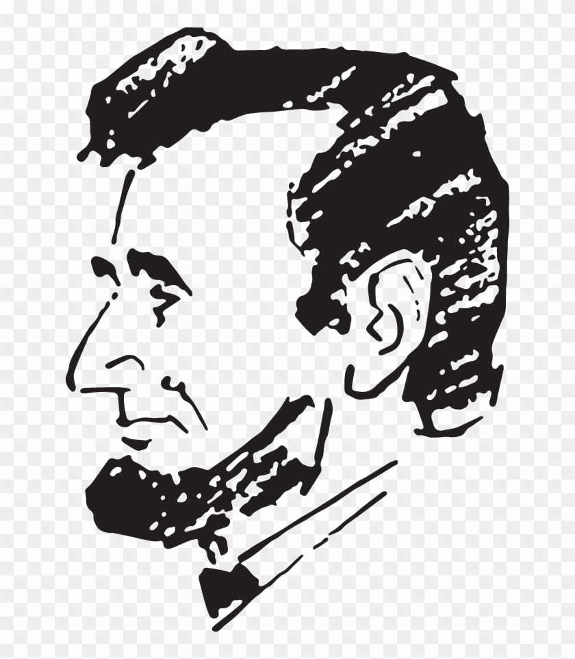 President Abraham Lincoln - Art Test Clipart
