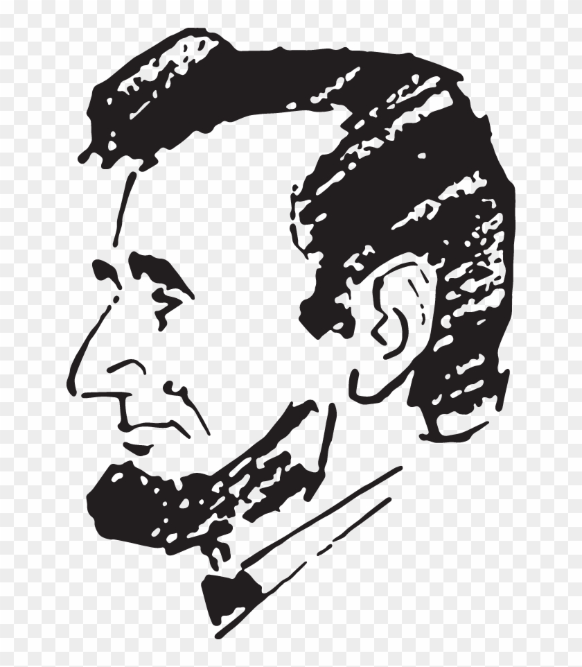President Abraham Lincoln - Art Test Clipart #1064986
