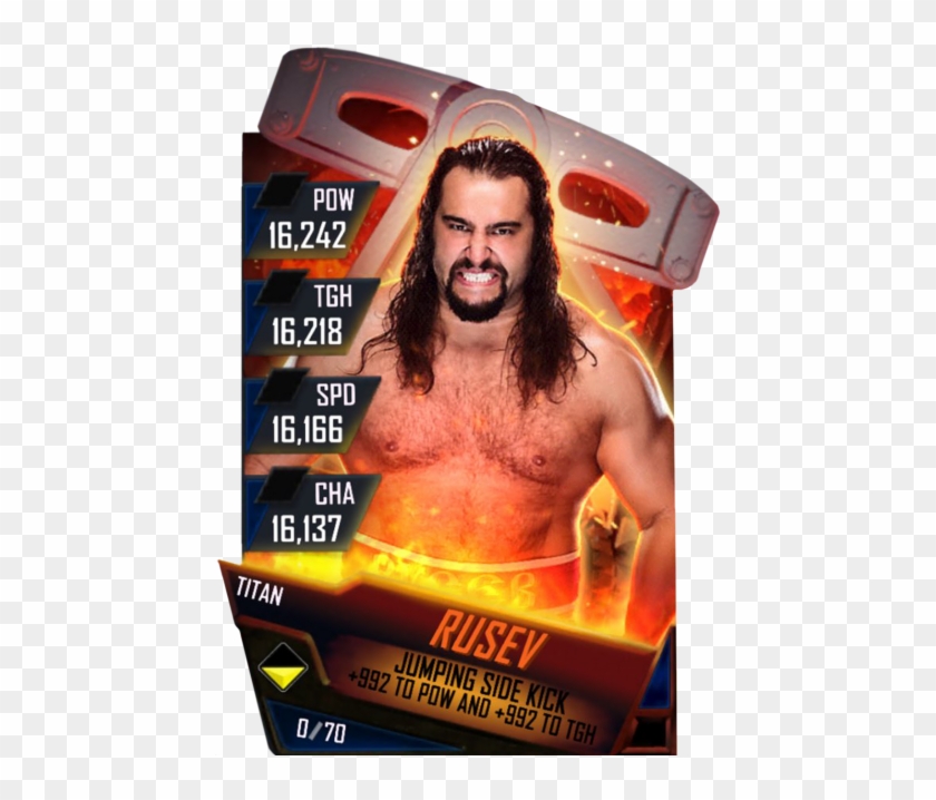Rusev S4 18 Titan Ringdom - Barechested Clipart