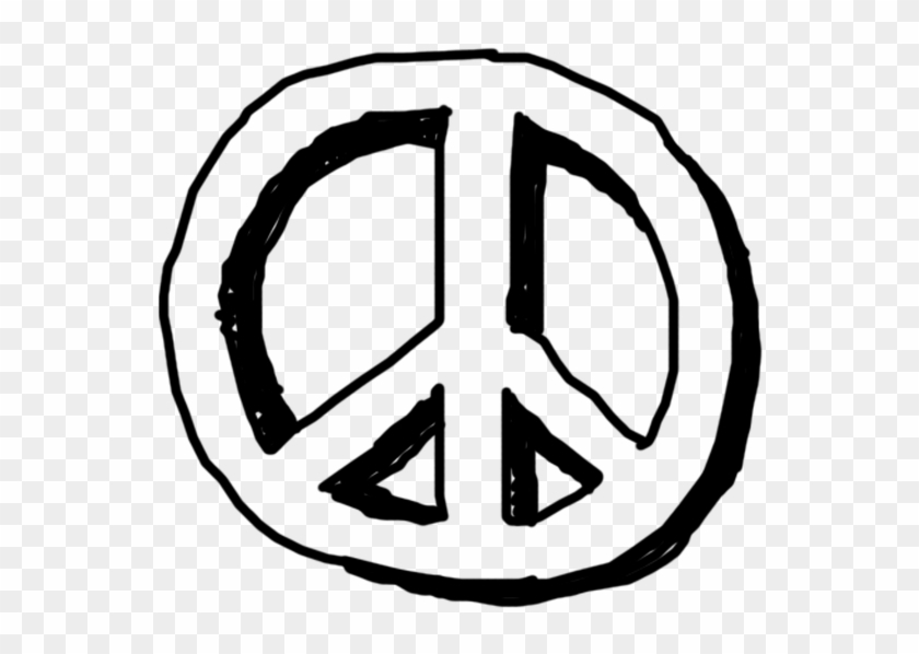 Peace Clipart Peace Symbol - Paz E Amor Simbolo - Png Download #1065288