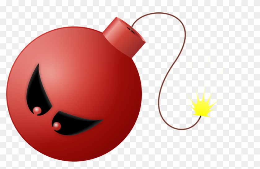 Bomb, Explode, Anger, Stress, Angry, Red, Nervous - Ansiedad Y La Ira Clipart