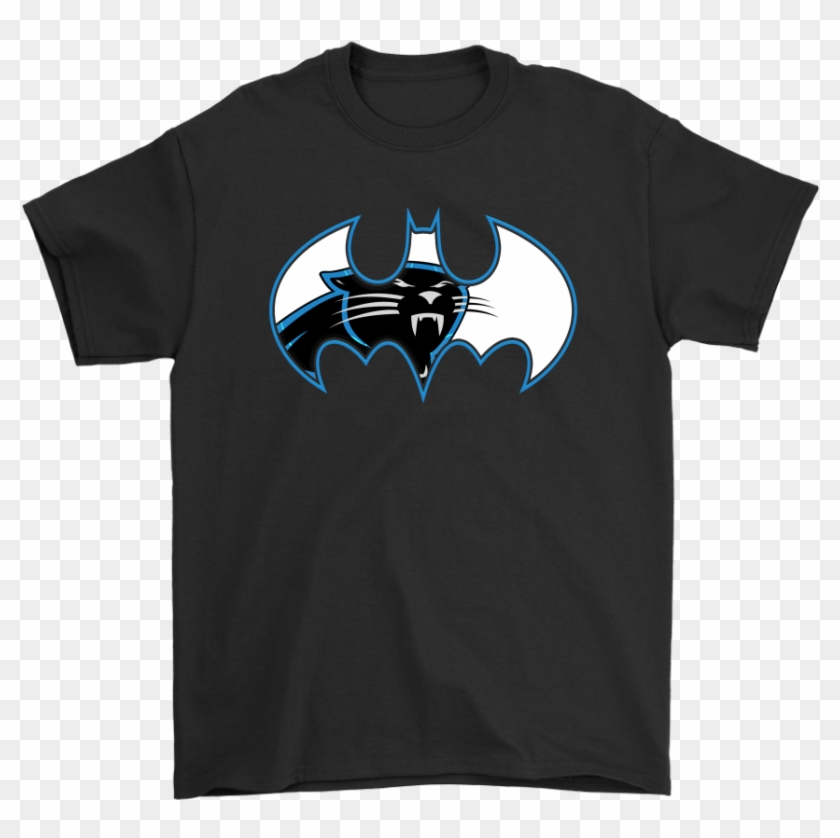 We Are The Carolina Panthers Batman Nfl Mashup Shirts - Sarcastic T Shirts Quotes Clipart #1065694