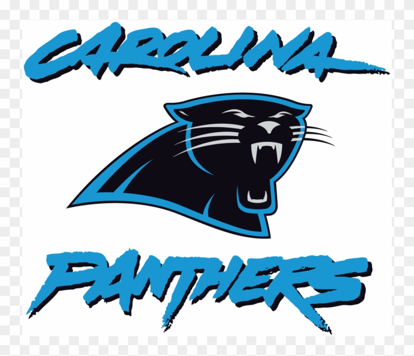 Carolina Panthers Iron On Stickers And Peel-off Decals - Carolina Panthers Clipart #1065787