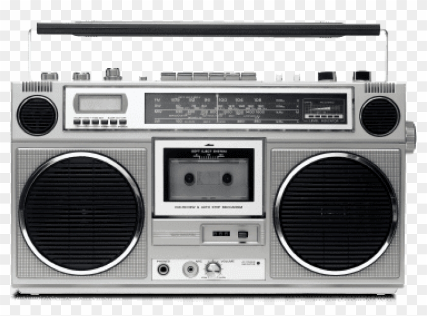 Free Png Download Audio Cassette Vintage Player Png - Ghetto Blaster Clipart