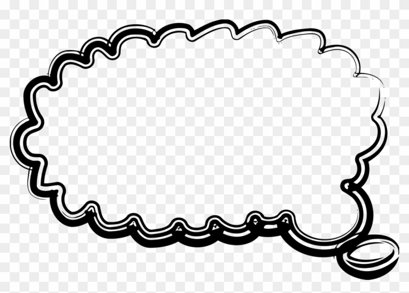 Computer Icons Thought Speech Balloon Message - Message Balloon Clipart - Png Download #1066060
