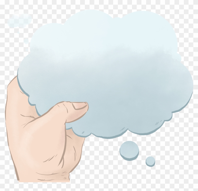Hold That Thought - Illustration Clipart