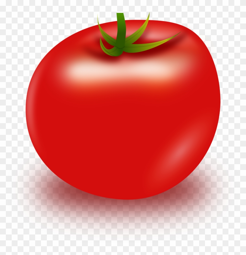 Tomato Clipart Big Plant - Clipart Apple No Background - Png Download #1066250