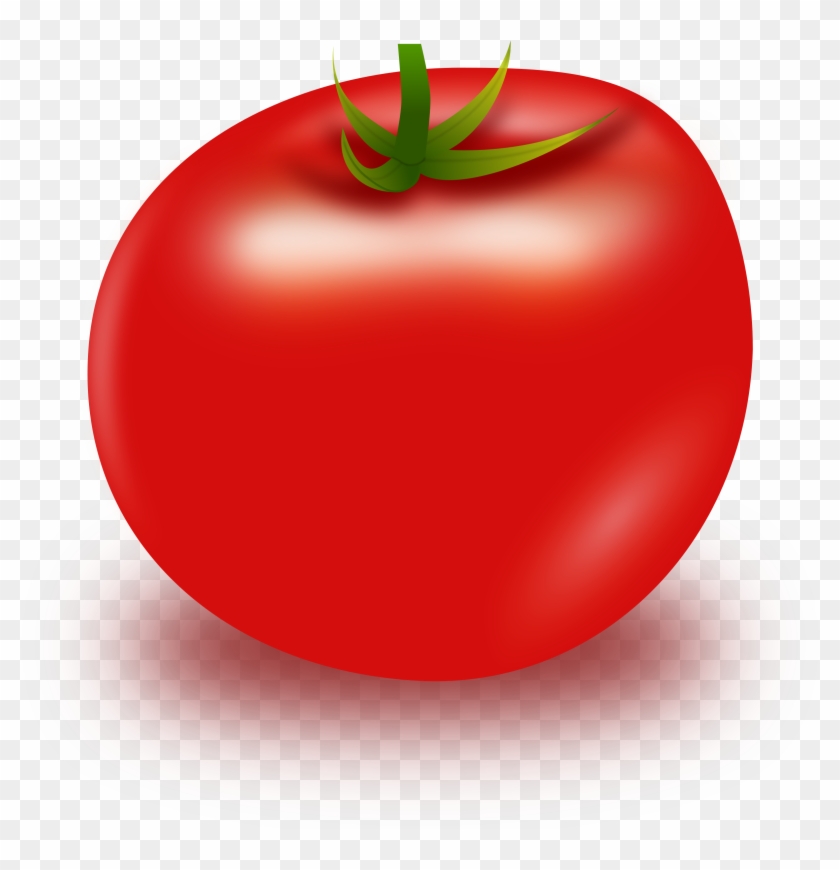 Tomato Clipart Big Plant - Clipart Apple No Background - Png Download