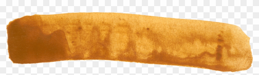 Watercolor Stroke Png - Brush Stroke Png Brown Clipart #1066289