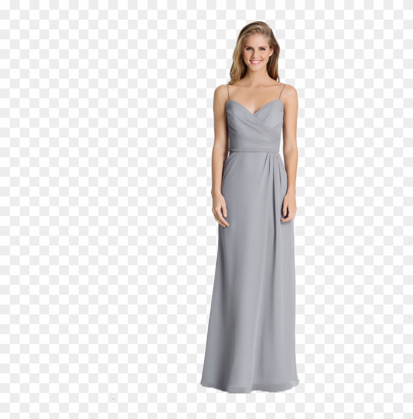 Hayley Paige Pewter Bridesmaid Clipart #1066342