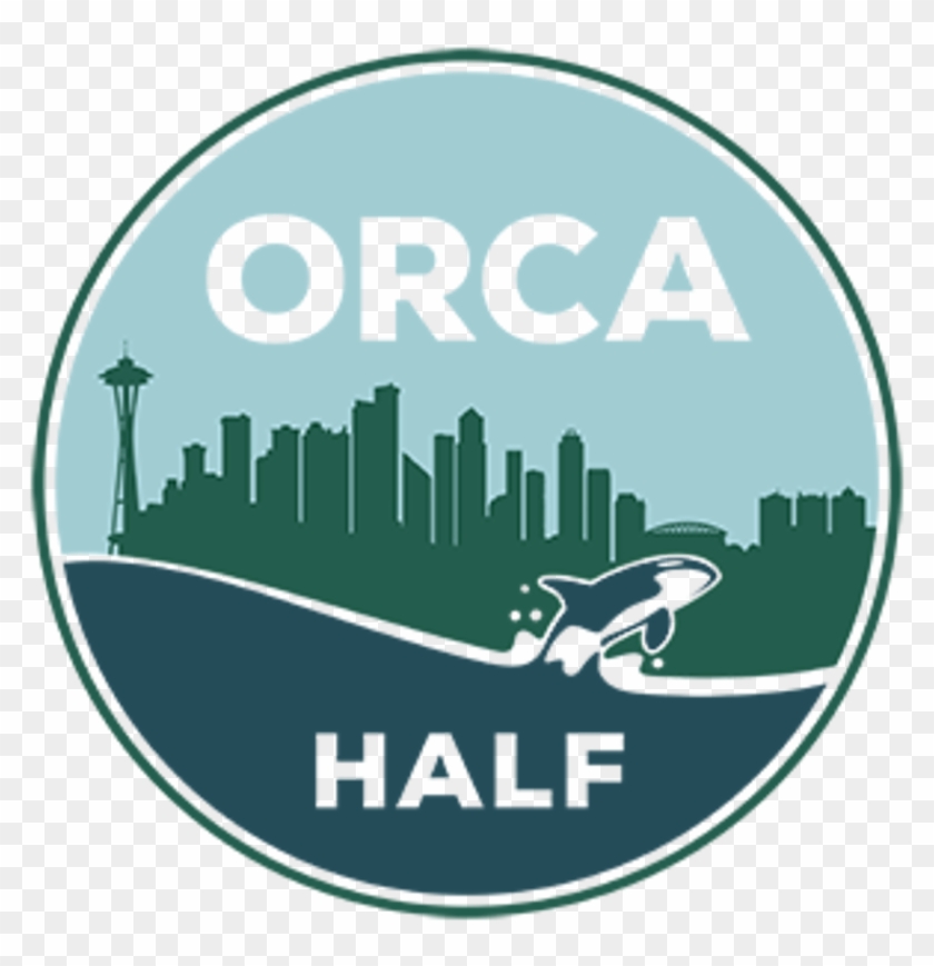 Orca Half Marathon - Seattle Half Marathon 2019 Medal Clipart #1066442