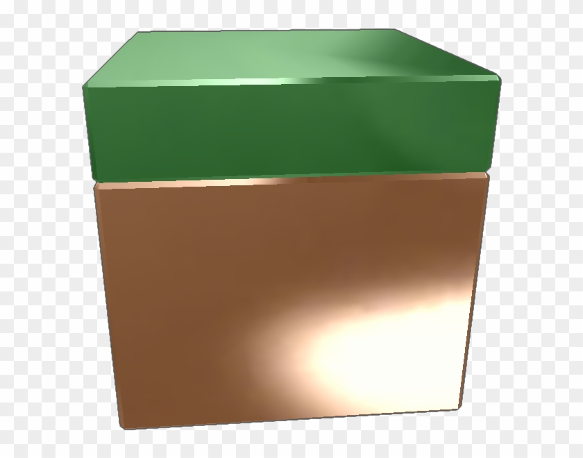 It's A Grass Block From Minecraft And It's Cool Donate - Box Clipart #1066619