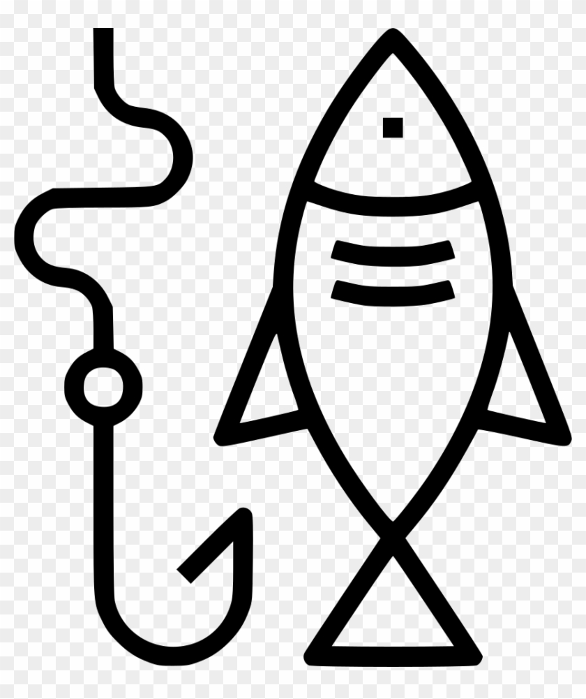 Picture Free Library Hook Png Icon Free Download Onlinewebfonts - Fishing Clipart #1066693