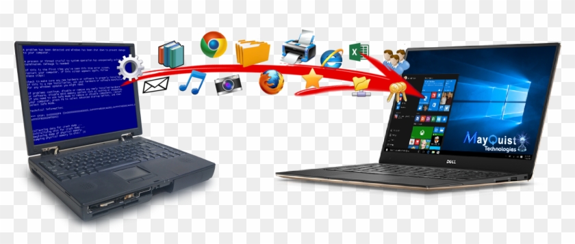 When You Buy A New Pc You'll Want All The Stuff From - Netbook Clipart