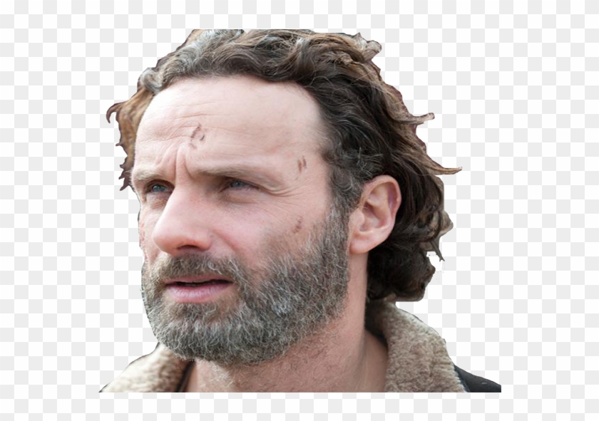 Lien Direct, 2017/51/6/1514023496 Rick 2 Sticker - Rick Grimes Head Png Clipart