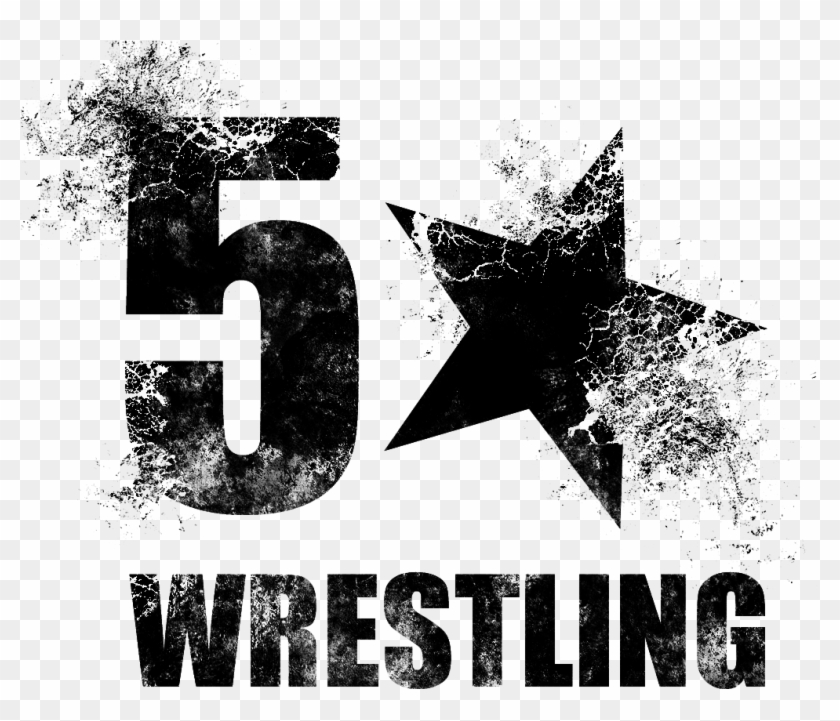 Wrestling Png Image - 5 Star Wrestling Logo Clipart #1067278
