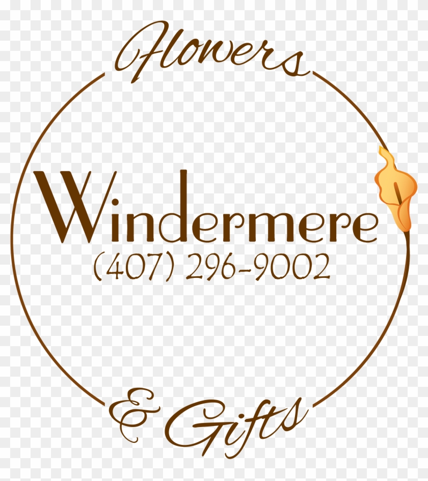 Windermere Flowers & Gifts - Calligraphy Clipart
