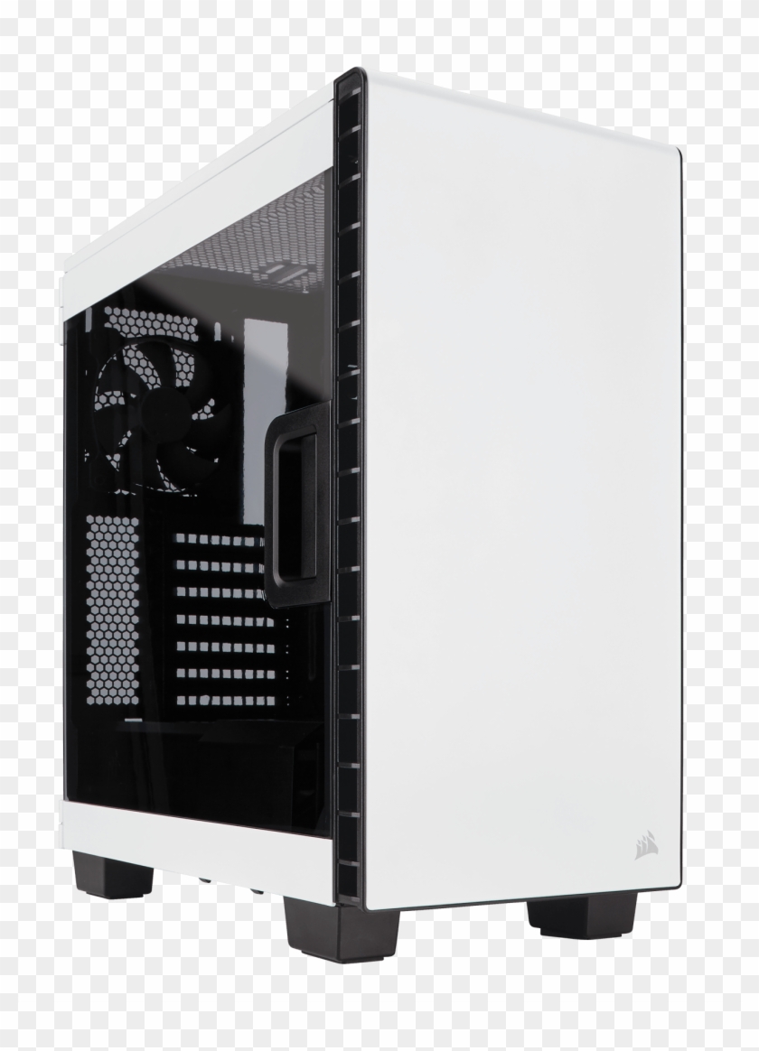 Jelly Gaming Setup, Gear & Equipment - Corsair 400c Carbide Clear White Clipart