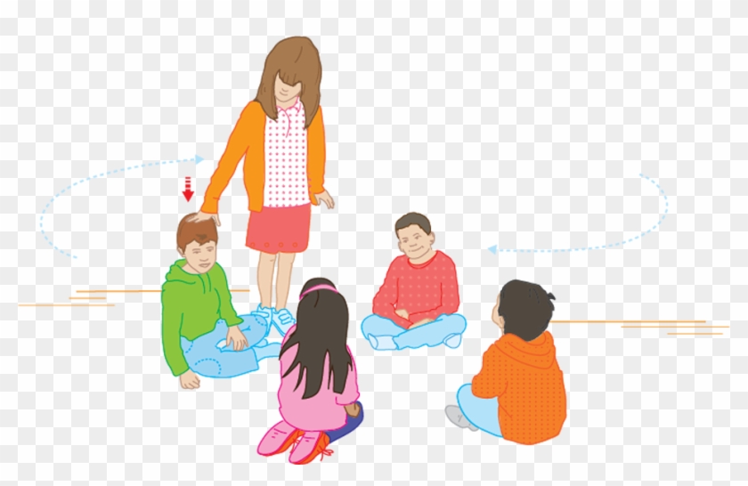 Kids Playing Duck Duck Goose Game - Duck Duck Goose Png Clipart