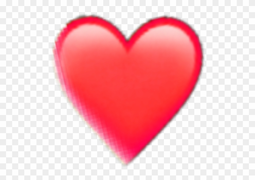 Sticker Red Heart Iphone Emoji Sticker Random Remixit - Heart Clipart #1068704