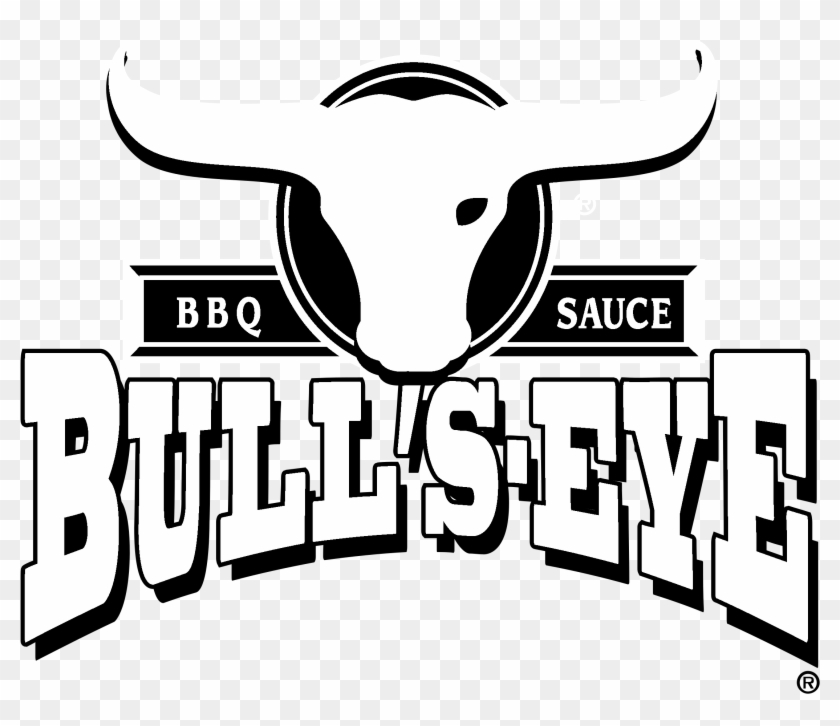 Bull's Eye 01 Logo Black And White Clipart #1068978