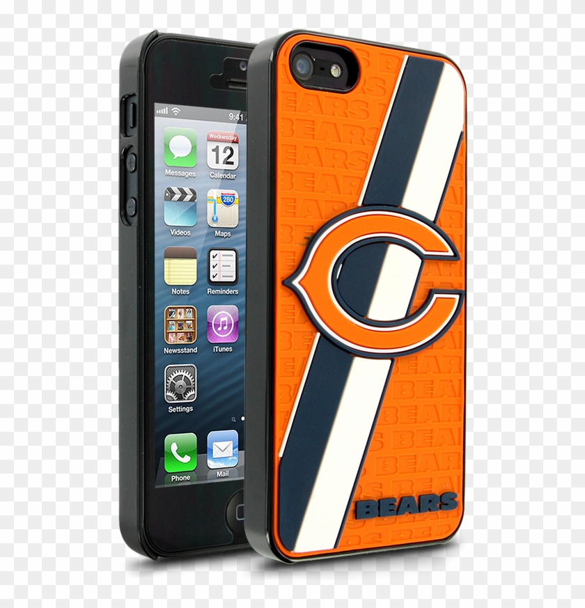Nfl Chicago Bears Hard Case With Logo For Apple Iphone - Green Bay Packers Phone Case Iphone 5 Clipart