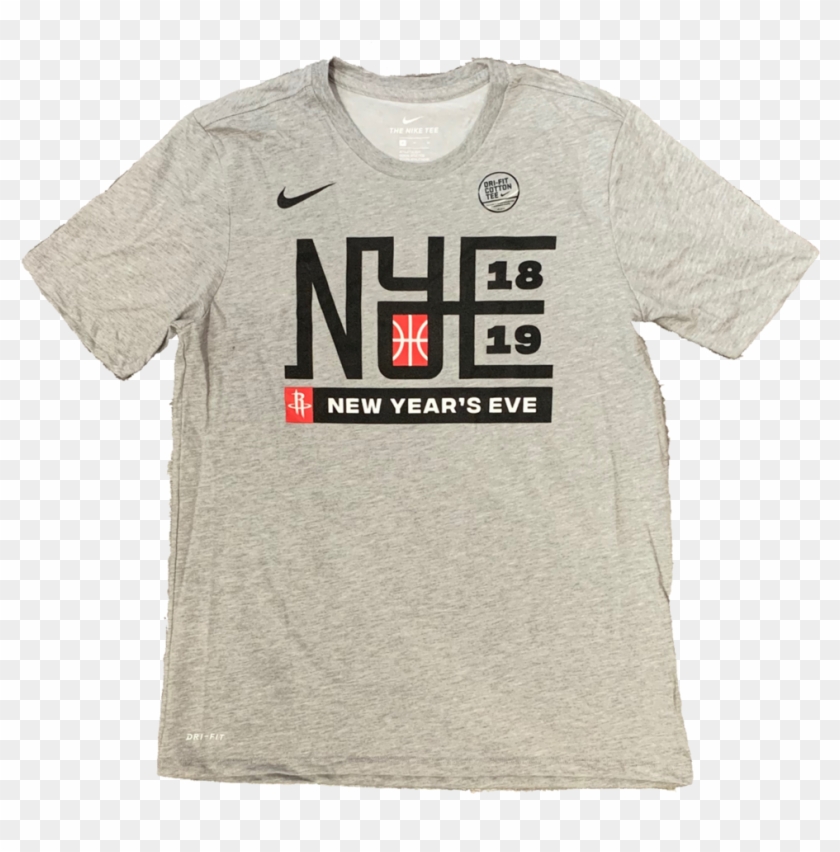 Men's Houston Rockets Nike Nye Pre-game Tee - Active Shirt Clipart #1069312