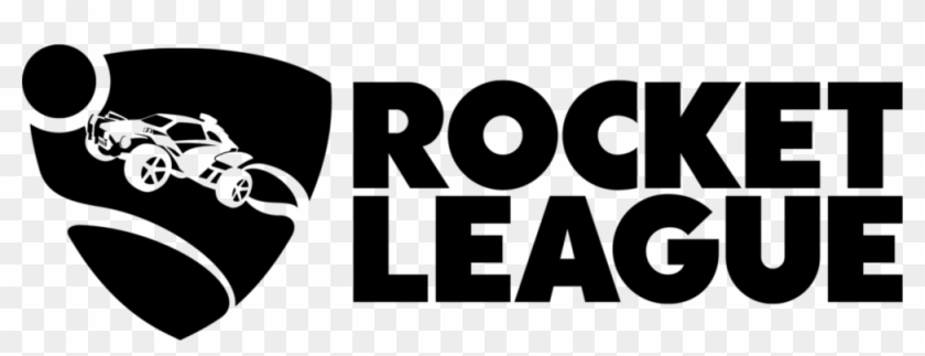 Rocket League Logo Black Clipart #1069431