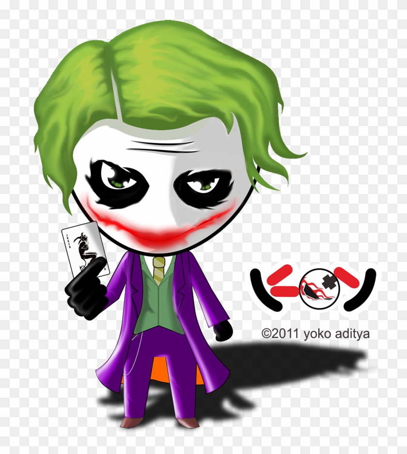 Joker Chibi , Png Download - Joker Chi Bi Clipart