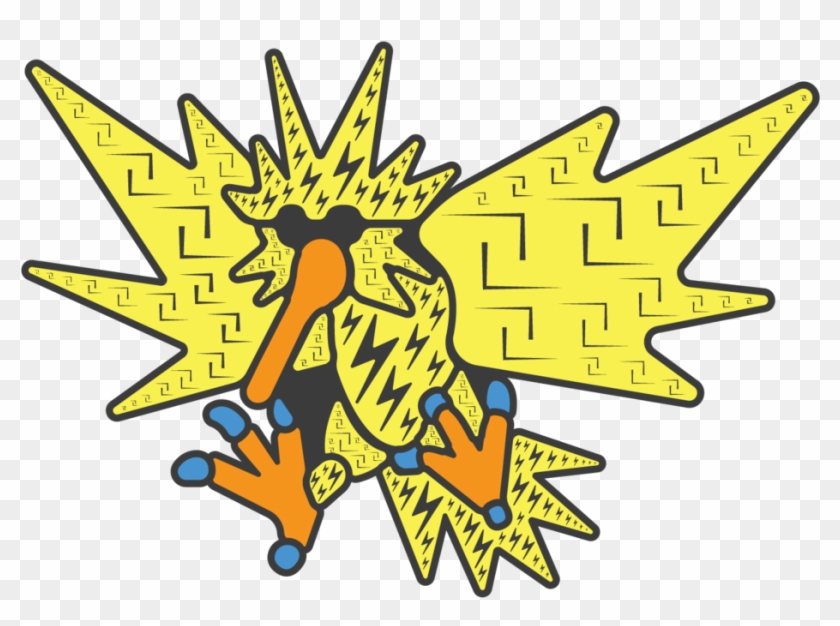 Zapdos Clipart